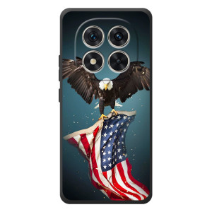 Чехол Флаг USA для Xiaomi Poco M8 Pro – Орел и флаг
