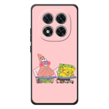 Чохол Губка Боб для Ш Axiomі Поко М8 Про (За партою)