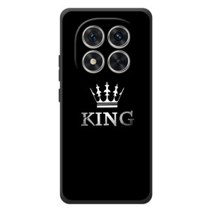 Чехол (Корона на чёрном фоне) для Xiaomi Poco M8 Про – KING