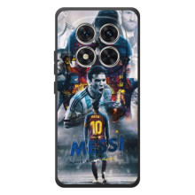 Чехол Месси футболист для Xiaomi Poco M8 Pro (Коллаж Месси)