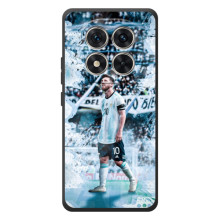 Чехол Месси футболист для Xiaomi Poco M8 Pro (Месси в Аргентине)