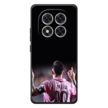 Чехол Месси футболист для Xiaomi Poco M8 Pro (Месси в Интер)