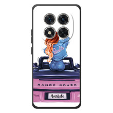 Чехол с печатью для Xiaomi Poco M8 Pro - (Мода) (AlphaPrint) (На машине)