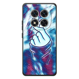 Чохол з принтом для Xiaomi Poco M8 Pro (AlphaPrint - Знак сердечка)