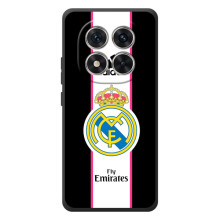 Чехол для Xiaomi Poco M8 Pro с принтом Реал Мадрид (Лого Real Madrid)