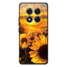 Чохол з Квітами для Xiaomi Poco M8 Pro (поле соняшників)