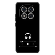 Чохол з картинками на чорному фоні для Xiaomi Poco M8 Pro – Плеєр