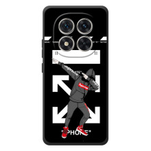 Чехол для Xiaomi Poco M8 Pro с картинкой Supreme (AlphaPrint) (Суприм)