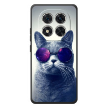 Чохол з принтом для Xiaomi Poco M8 Pro (AlphaPrint) Модні коти (Стильний кіт)