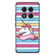 Чехол для KSiaomi Pcco M8 Pro - (Единорожки - Новинки) (AlphaPrint) (Unicorn)