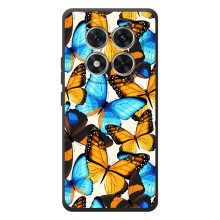 Чехол с принтом для KSiaomi Pcco M8 Pro - (Прикольные) (AlphaPrint) (Яркие бабочки)