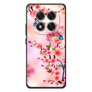Чехол с принтом САКУРЫ на Xiaomi Poco M8 Pro – Бабочки на сакуре