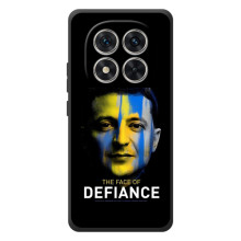 Чехол для Xiaomi Poco M8 Pro (AlphaPrint - с принтом Зеленского) (В. Зеленский)