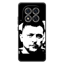 Чехол для Xiaomi Poco M8 Pro (AlphaPrint - с принтом Зеленского) (Зеленский АРТ)