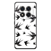 Чехол с птицами на Xiaomi Poco M8 Pro (VPrint) – Ласточки