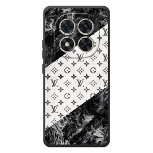 Чехол Стиль Louis Vuitton на Xiaomi Poco M8 Pro – LV на белом