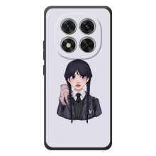 Чехлы Венсдей на Xiaomi Poco M8 Pro Уэнсдей (AlphaPrint) (Уэнздей и Вещь)