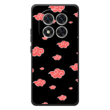 Чехол с символикой Аниме для Xiaomi Poco M8 Pro (Анимешные тучки)