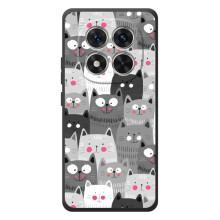 Чехол с милыми котиками на  (Коллаж с котами)