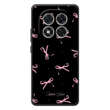 Чехол с бантиками на KSiaomi Pcco M8 Pro – Банты на черном