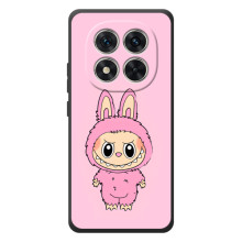 Чохол з Лабубу на Xiaomi Poco M8 Pro (Рожевий Лабубу)