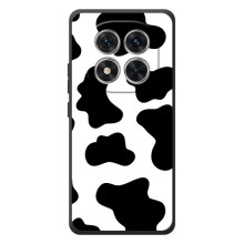 Чохол з принтом корови на Ш Axiomі Поко М8 Про (Чорний принт)