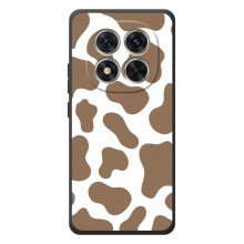 Чохол з принтом корови на Ш Axiomі Поко М8 Про (Коричневий принт)