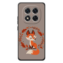 Чехол с принтом лисички на 