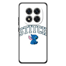 Чохол з принтом Стіч на Xiaomi Poco M8 Pro (Стіч лого)