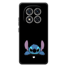 Чохол з принтом Стіч на Xiaomi Poco M8 Pro (Стіч на чорному)