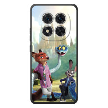 Чехол Зоотрополіс на Xiaomi Poco M8 Pro – Ник Джуди и змея