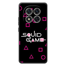 Чехол Гра в кальмара для Xiaomi Poco M8 Pro – Логотип игры кальмара