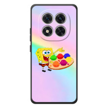 Силіконовий чохол Спанч Боб на Xiaomi Poco М8 Про (Бургери)