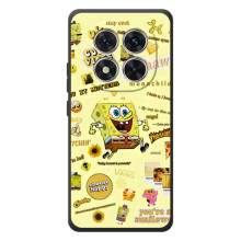 Силіконовий чохол Спанч Боб на Xiaomi Poco М8 Про (Спанч Боб біжить)