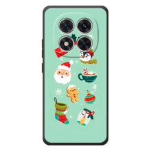 Новорічні Чохли для Ш Axiomі Поко М8 Про (VPrint) (Настрій НГ)