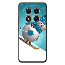 Чохол з зимовим принтом для Xiaomi Poco М8 Про