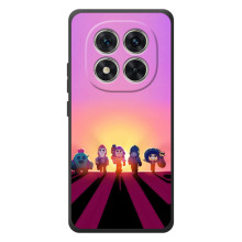 Силіконовый Чохол на Xiaomi Poco M8 Pro з картинкою Brawl Stars – Персонажі на заході сонця