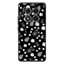 Чохли з тематикою "КВІТИ" на Xiaomi Poco M8 Pro (цвітіння на чорному)