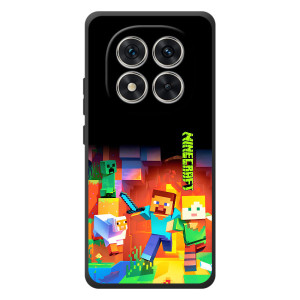 Чохли для Xiaomi Poco M8 Pro (Персонажі МайнКрафт) (Герой Майнкрафт)