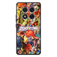 Силіконовий чохол з принтом Зоотрополіс для Xiaomi Poco M8 Pro – Колаж героїв