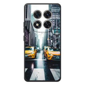 Силиконовый бампер (Работники) на Xiaomi Poco M8 Pro – Такси