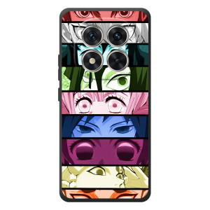 Силиконовые чехлы с глазами Anime для Xiaomi Poco M8 Про – Глаза Хашира