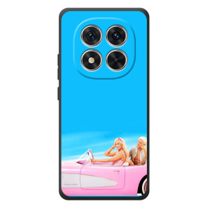 Силиконовый Чехол Барби Фильм на Xiaomi Poco M8 Pro (Барби и Кен)