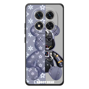 Силиконовый чехол для Xiaomi Poco M8 Pro (Медведь Louis Vuitton)