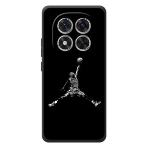 Силиконовый Чехол Nike Air Jordan на Xiaomi Poco M8 Про – Джордан