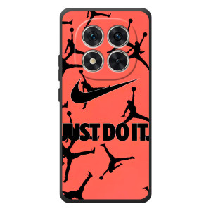 Силиконовый Чехол Nike Air Jordan на Xiaomi Poco M8 Про – Just Do It