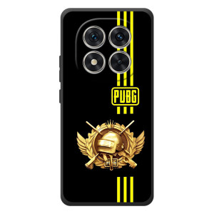 Чохол (TPU) з картинкою "Лого Пабг" на Xiaomi Poco М8 Про (Логотип PUPG)