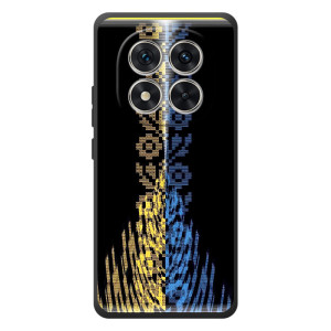 Силиконовый Чехол на Xiaomi Poco M8 Pro – Патриотическая вышиванка