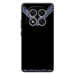 Силиконовый Чехол на Xiaomi Poco M8 Pro – Воротник вышиванки