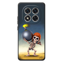 Чохол з героями Клеш Рояль для Xiaomi Poco M8 Pro – Скелет із бомбою